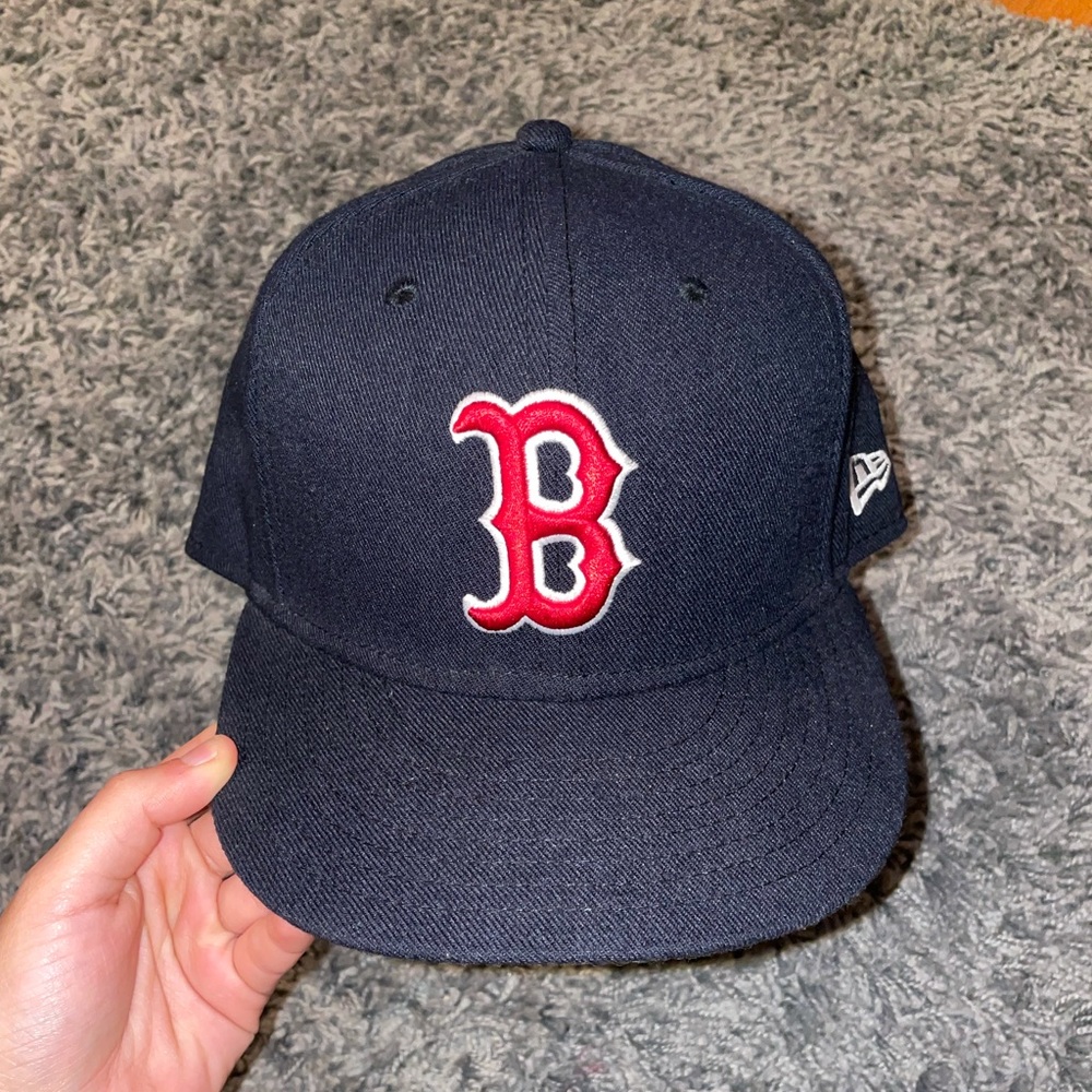 New Era Boston Red Sox fitted baseball hat